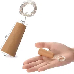 SPARK WORLD White 2 Pieces LED Cork Lights-33