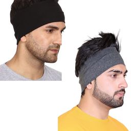 Gajraj Pack Of 2 Stretchable Bandana Headband-16
