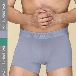 XYXX Pack Of 2 Cotton Trunks XYTRNK2PCKN589-58