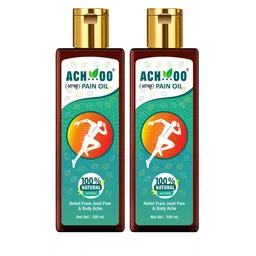 Achoo Set of 2 Pain Oil to Relief from Joint Pains & Body Ache - 100 ml Each-50