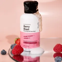 Skin Fx Superfood Set Of 2 Berry Blast Refreshing Gel Face Wash - 100ml Each-11