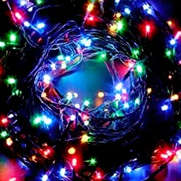 SPARK WORLD Yellow 2 Pieces Cylindrical Shaped String Lights image 3