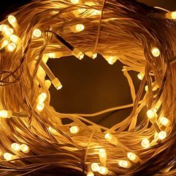 SPARK WORLD Yellow LED String Lights image 5