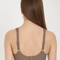 Soie Pack Of 2 Full Coverage Seamless Non Padded Minimizer Bra With T-shirt image 2