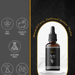 7 DAYS Advanced Set of 2 Beard Oil with Almond & Cedarwood - 30 ml each image 2