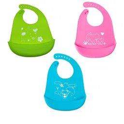SYGA Infant 3Pc Printed BPA Free Bibs-22