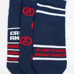 max Men Pack Of 3  Printed Ankle Length Socks-image-74