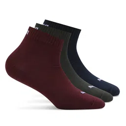 Puma Unisex Pack Of 3 Cotton Ankle-Length Socks-93