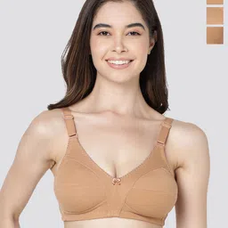 Kalyani Anaya Pack Of 3 Full Coverage Non Padded Minimizer Bras- All Day Comfort-11