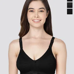 Kalyani Anaya Pack Of 3 Full Coverage Non Padded Minimizer Bras- All Day Comfort-54