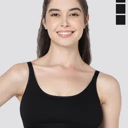 Kalyani Cathy Pack Of 3 Full Coverage Non Padded Beginner Bra- All Day Comfort-12