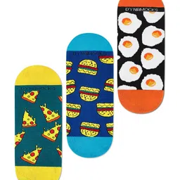 Dynamocks Pack Of 3 Anti-Microbial Shoe-Liners Socks image 4