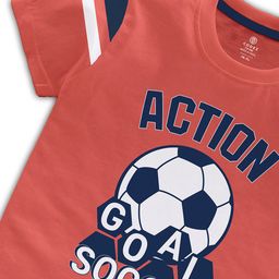 CODEZ Boys Typography Printed Pack Of 3 Cotton T-Shirts image 3