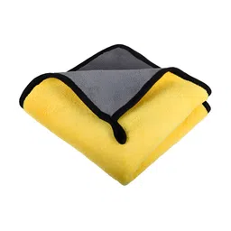 Kuber Industries  Yellow & Green 3 Pcs 400 GSM Kitchen Towels with Hanging Loop-21