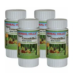 Herbal Hills Set Of 4 Greenhills Tablets - 60 Tablets Each-17