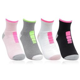 Bonjour Women Pack Of 4 Assorted Calf-Length Socks-0