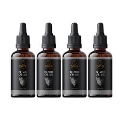 7 DAYS Advanced Set of 4 Beard Oil with Almond & Cedarwood - 30 ml each-4