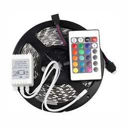 SPARK WORLD Yellow Rice Shape Rope String Lights image 5