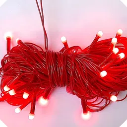 SPARK WORLD Red LED String Lights image 4