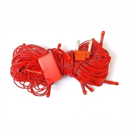 SPARK WORLD Red LED String Lights image 2
