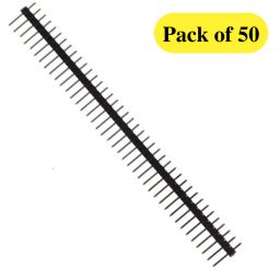 40x1 Pin 2.54mm Single Row Straight Male Pin Header Strip (Pack of 50)-picture-17
