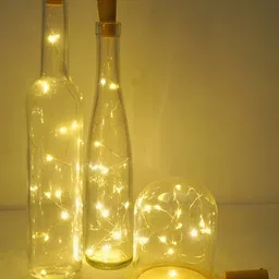 SPARK WORLD Yellow LED String Lights-47