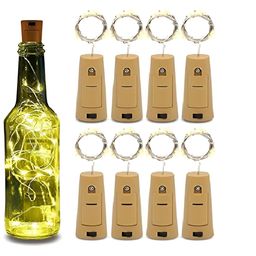 ENORMITY 8Pcs Brown Rice Shape String Lights image 1