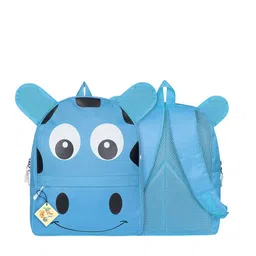 Frantic Kids Blue & White Graphic Giraffe Backpack-17
