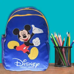 Kuber Industries Disney Mickey Printed School Backpack-image-20