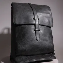 French Accent Men The City Explorer Textured Leather Laptop Backpack - Up to 18 inch-picture-57