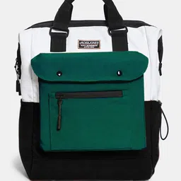 Jack & Jones Men Colourblocked Backpack-55