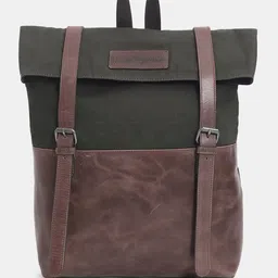 Jack & Jones Men Leather Backpack-29