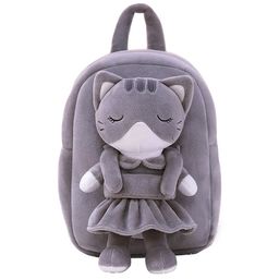 Frantic Unisex Kids Velvet Cat Backpack-image-38