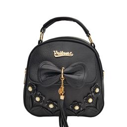 JENNA Women Small Applique Backpack Come Sling Bag-image-94