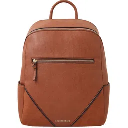 Accessorize Synthetic Leather Backpack Up to 13 inch-image-2