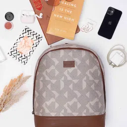 ZOUK Printed Medium Backpack image 2