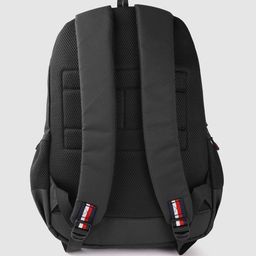 Tommy Hilfiger Unisex Black Solid Backpack image 3
