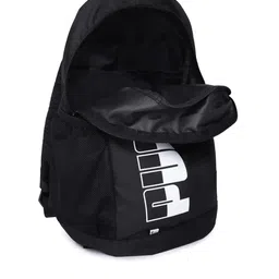 Puma Unisex Black Brand Logo Plus II Laptop Backpack image 5