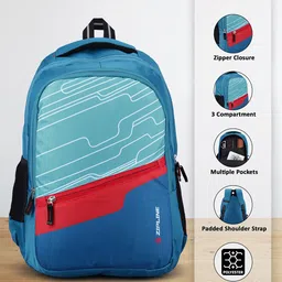 ZIPLINE Unisex Geometric Backpack image 2