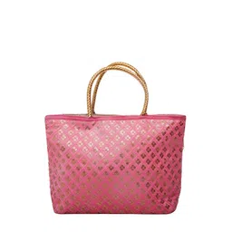 Kuber Industries Textured Structured Handheld Bag-10