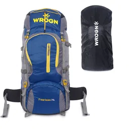 WROGN Logo Printed Waterproof Rucksacks with Rain Cover-17