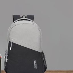 The Roadster Lifestyle Co. Black Colorblocked Large Laptop Backpacks-image-16