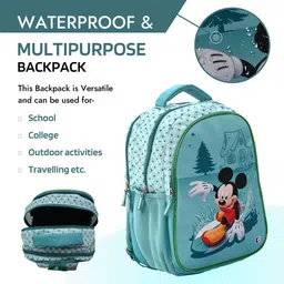 Kuber Industries Unisex Graphic Backpack image 3