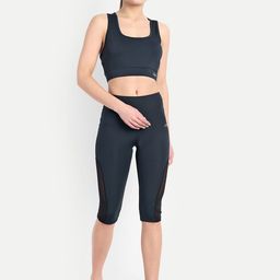 WAYLENE Shoulder Straps Mid-Rise Sports Tracksuit-image-31