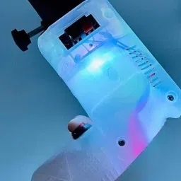 living well Glow & Spark Combo: Cold Pyro Sparkler Gun for Pubs, Events, and More White Party Blowouts image 2