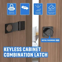 hinshoz HS-cabinet password locks Combination Lock image 3