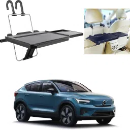 FT-08 Car Back Seat Tray, Foldable Laptop Desk and Food Tray For C40 Recharge Cup Holder Tray Table-image-74