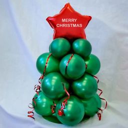Merry Christmas Starry Balloon Pillar-image-6