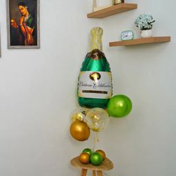 Champagne Bottle Foil Balloon-image-43