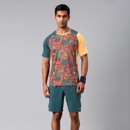 Men Badminton T-Shirt Lite 560 Dark Peacock-image-34